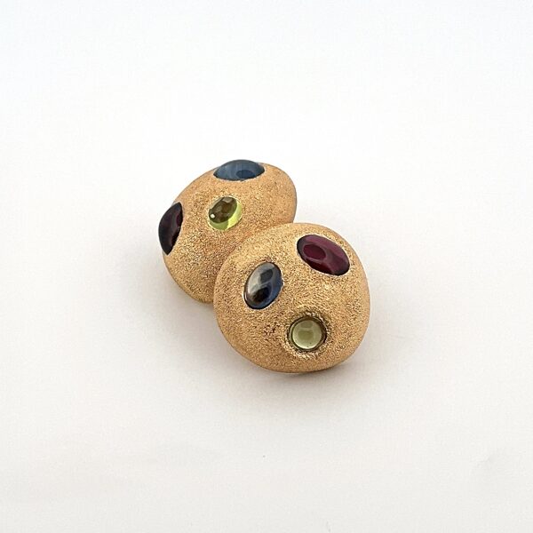 auskari ar SAFĪRIEM un GRANĀTIEM